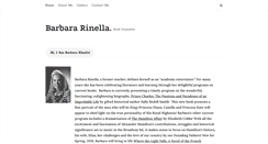 Desktop Screenshot of barbararinella.com